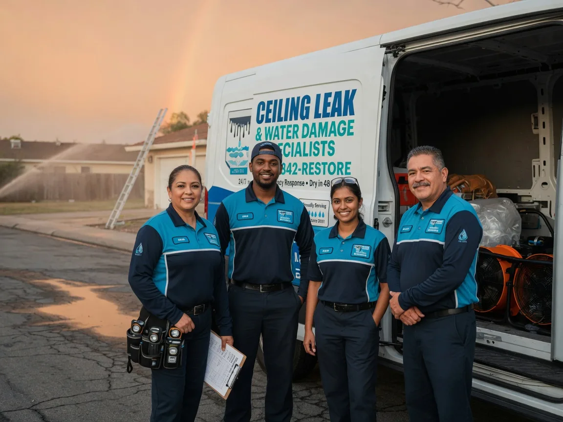 Ceiling Leak Cleanup company in Pennington, TX