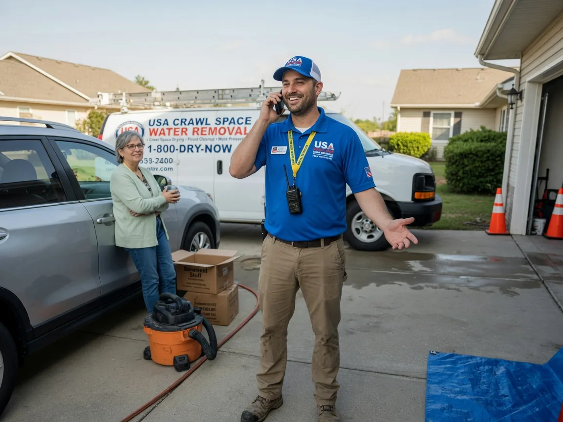Crawl Space Water Removal Pennington, TX FAQs